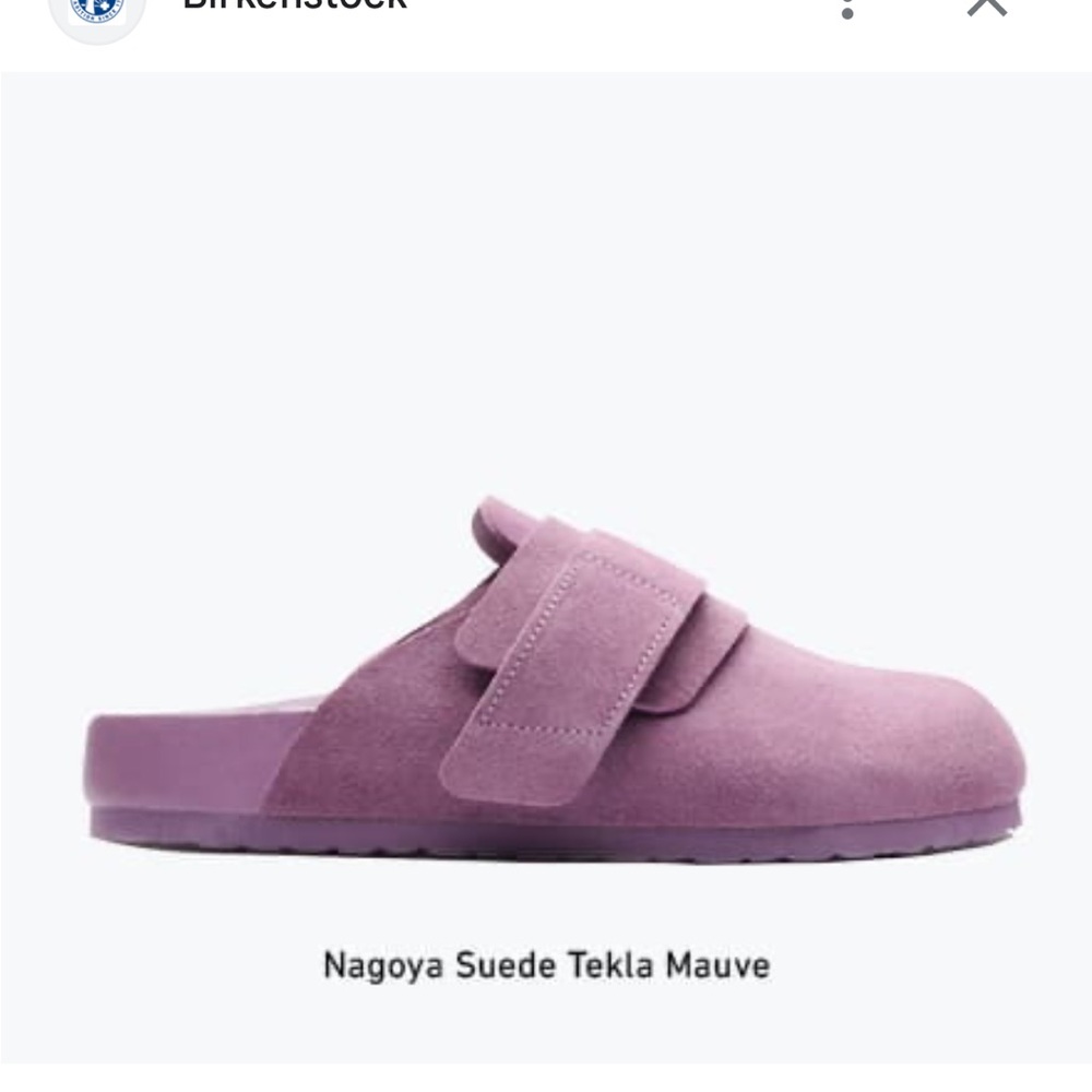 Birkenstock
Purple Tekla Nagoya Shearling-lined Suede Mules